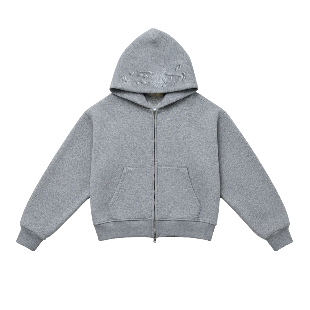MOROC EMBOSSED HOODIE